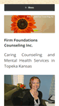Mobile Screenshot of firmfoundations-counseling.com